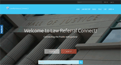 Desktop Screenshot of lawreferralconnect.com